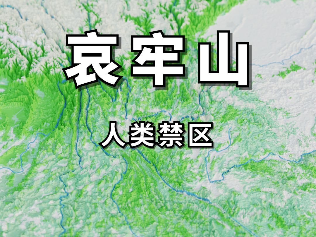 人类禁区哀牢山不是一座山,而是一整条山脉!哔哩哔哩bilibili