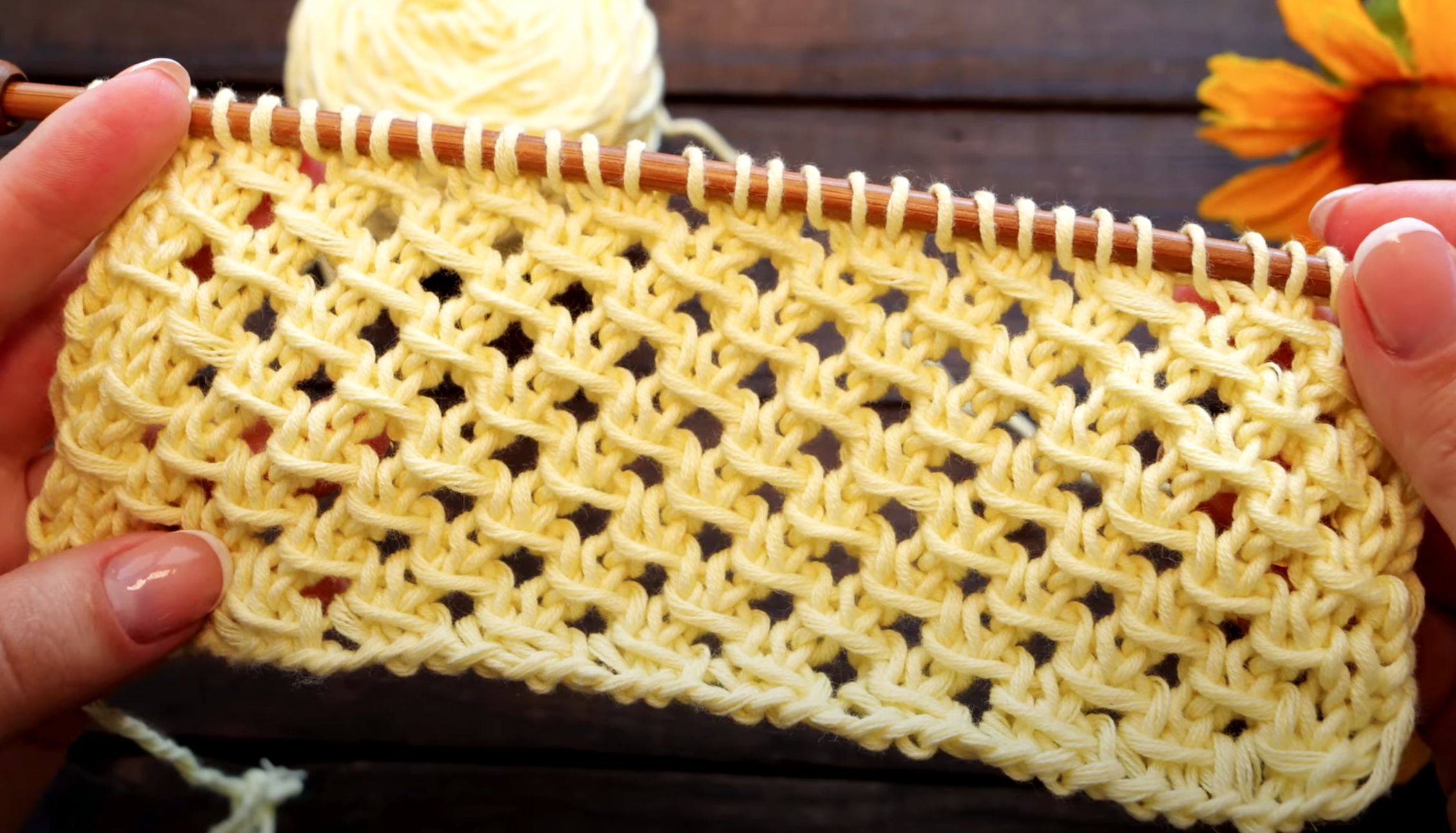 简单又带有律动的花样,镂空斜条花针教程,织女士上衣漂亮又有型