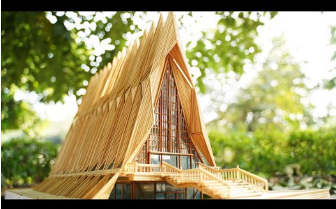 【外国小哥哥制作建筑模型系列】How th make the Cadet Chapel at the USA with wooden sticks哔哩哔哩bilibili