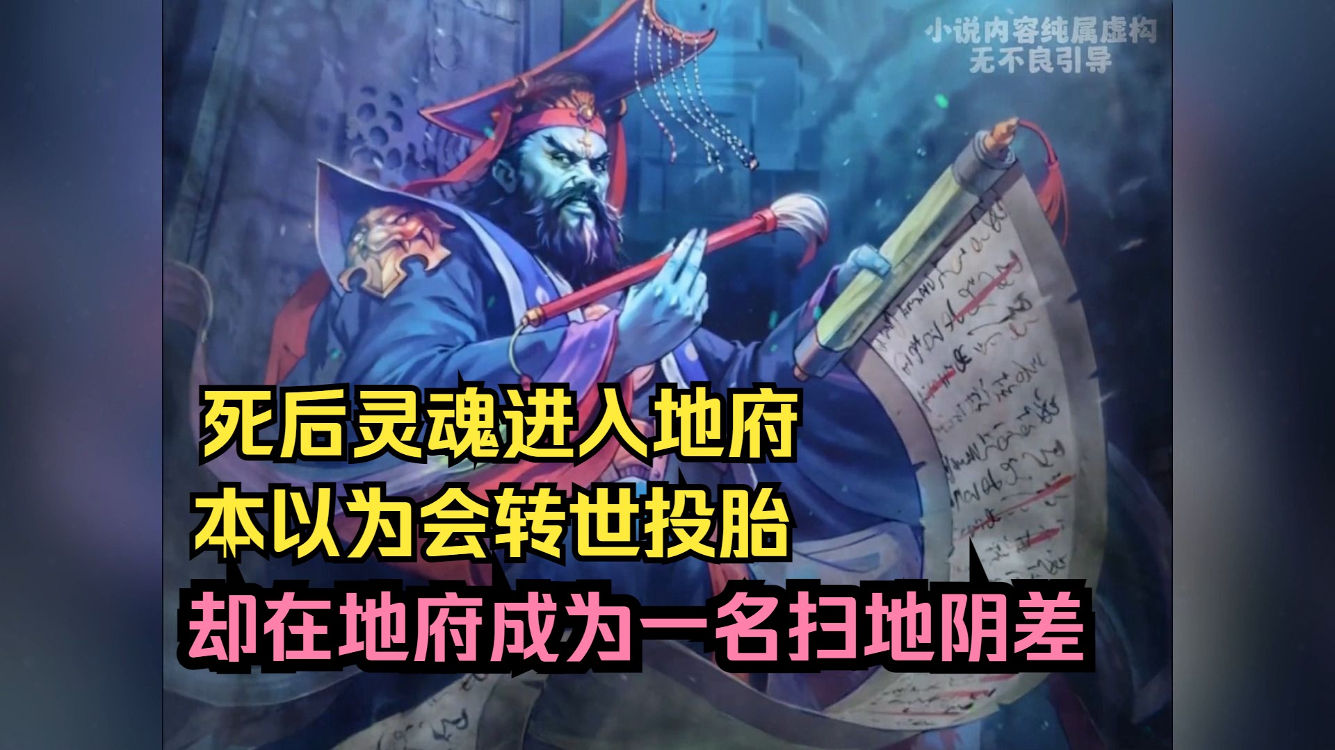 死后灵魂进入地府,本以为会转世投胎,却在地府成为一名扫地阴差.