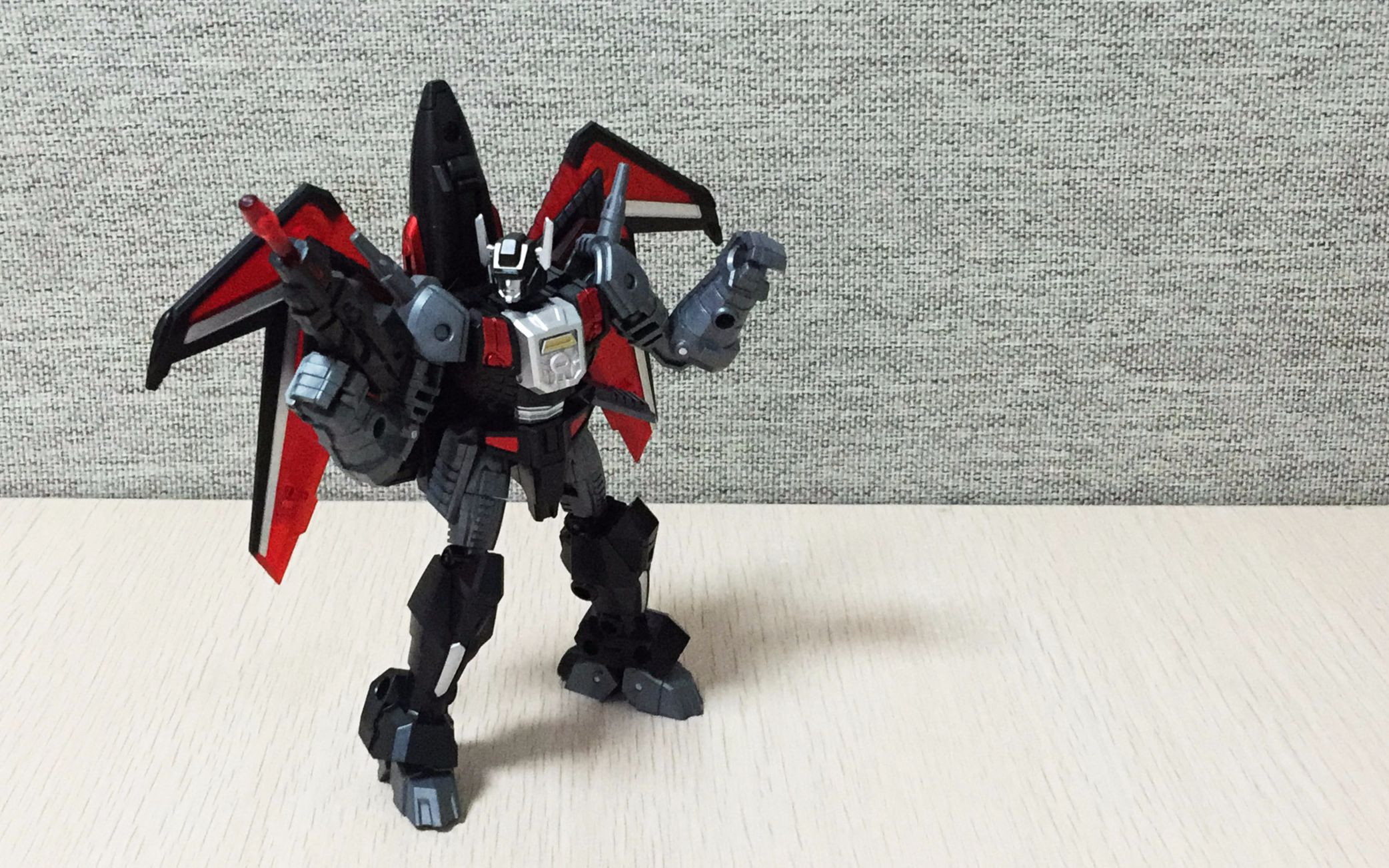 mft黑影 ko铁工厂放大到d级的六阶杀手 (于小帅的变形金刚玩具分享