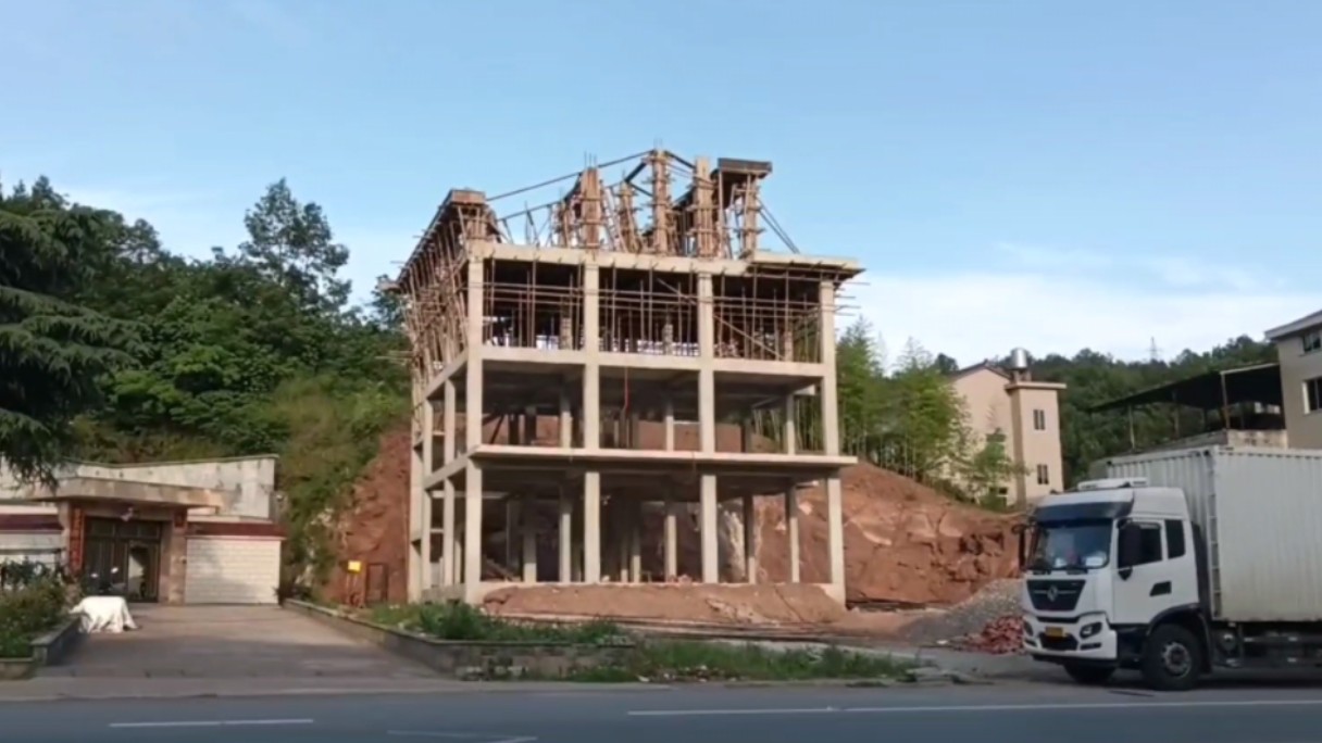 【远程监工11】浙江农村自建房之阁楼成形,泥工开始砌墙