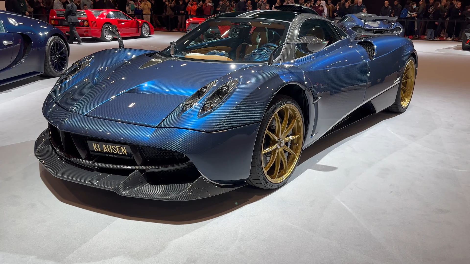 价值 240 万美元的帕加尼 Huayra Carbon Majesty 亮相 GIMS 2024哔哩哔哩bilibili