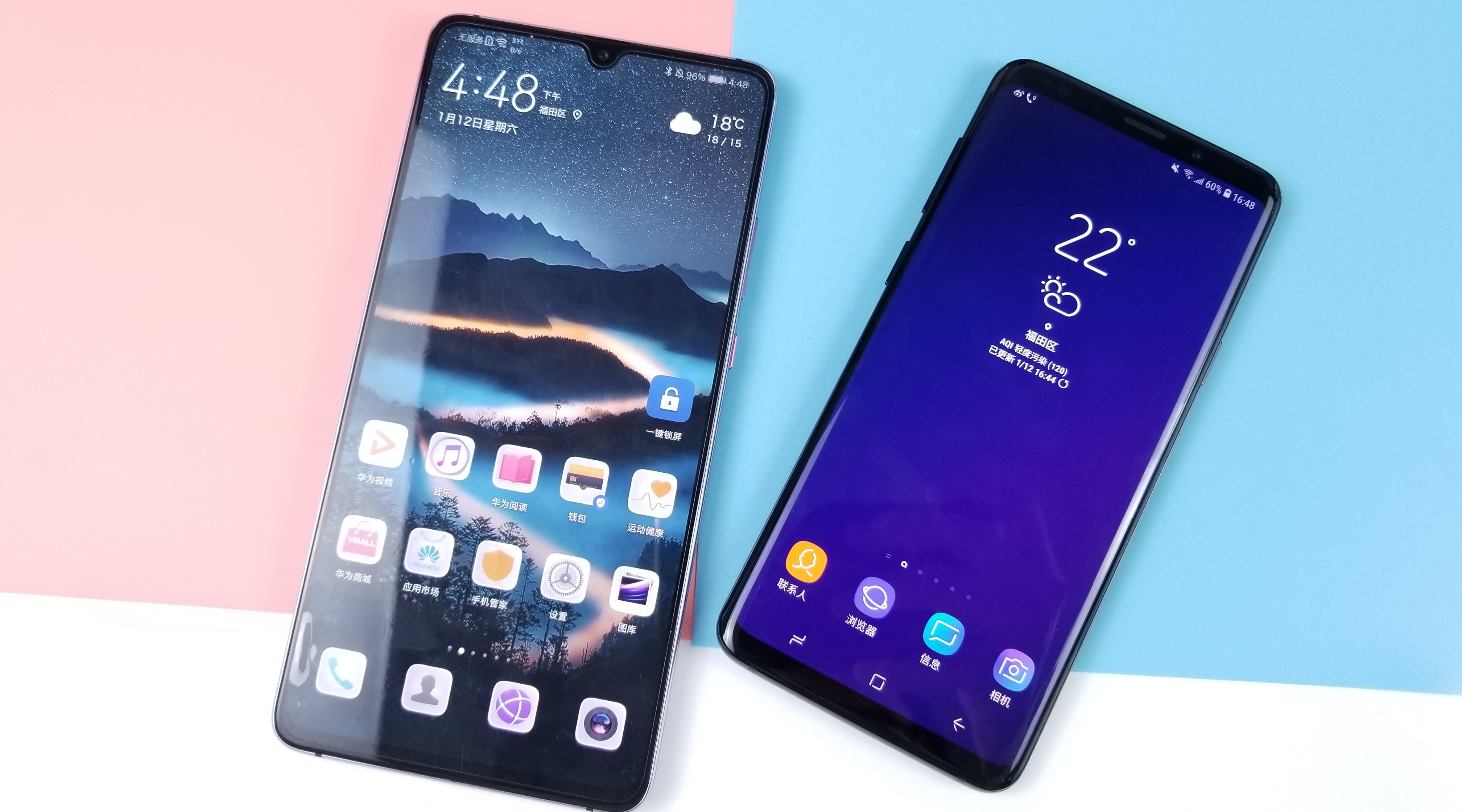 2699的三星s9对比华为mate20x看完被种草了