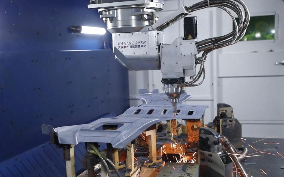 汽车热成型件三维五轴激光切割机