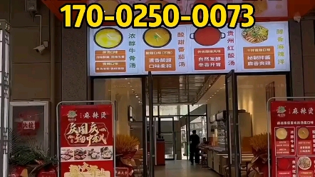 乡镇开一家杨国福麻辣烫需要多少钱?