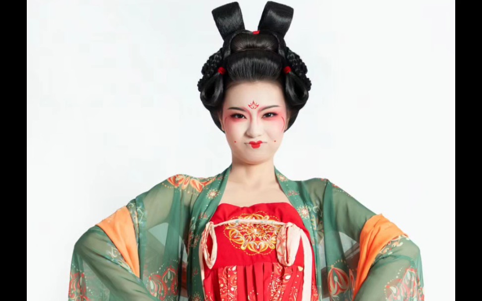 今日仿妆造型作品78 【唐宫夜宴】仿妆