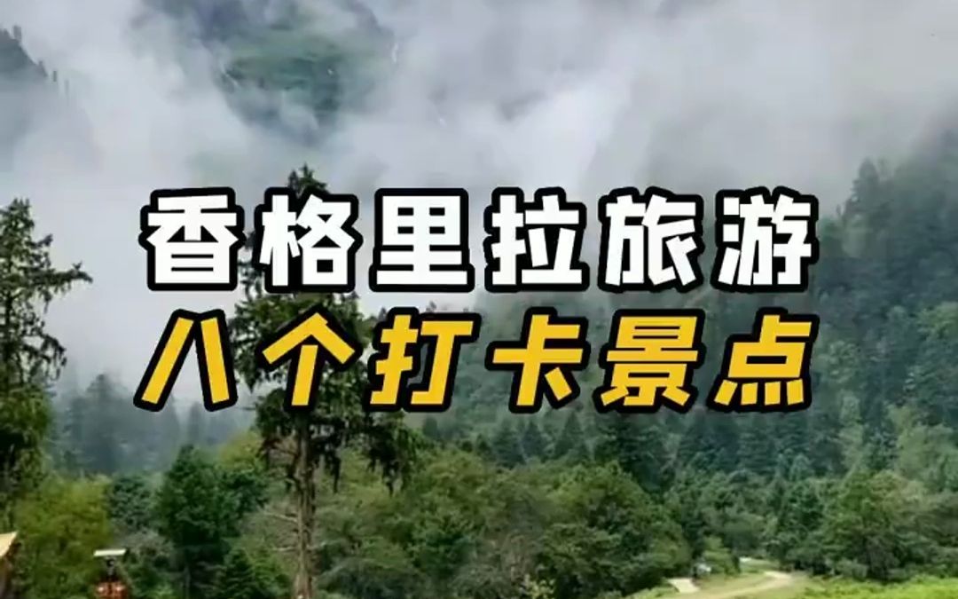 香格里拉旅游攻略|景点大全哔哩哔哩bilibili