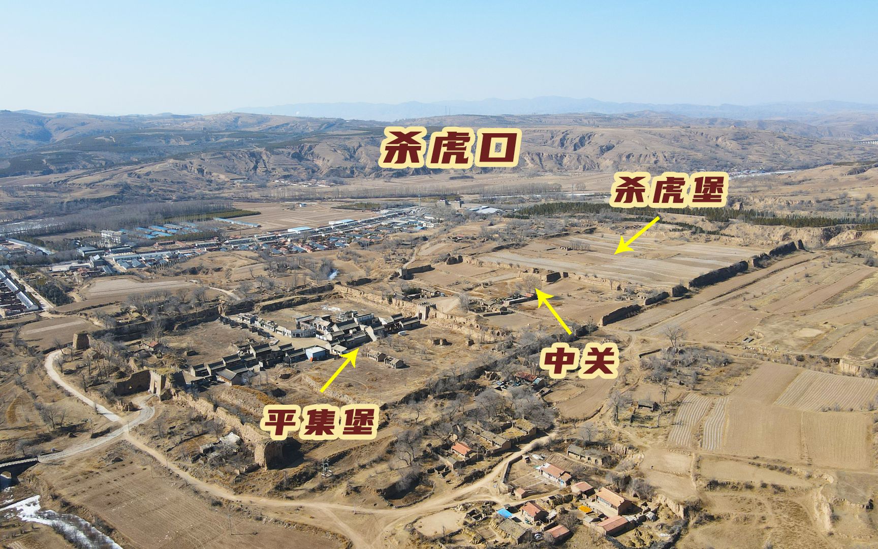 明朝建堡康熙改名,山西人走西口必经之路,如今杀虎口旧址是啥样