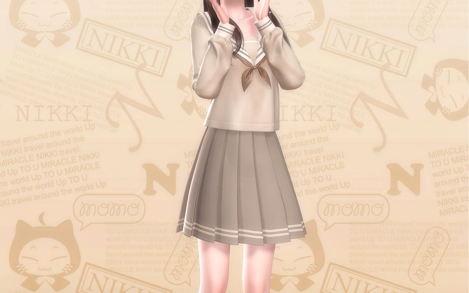 【闪耀暖暖】鱼尾旗袍与焦糖jk