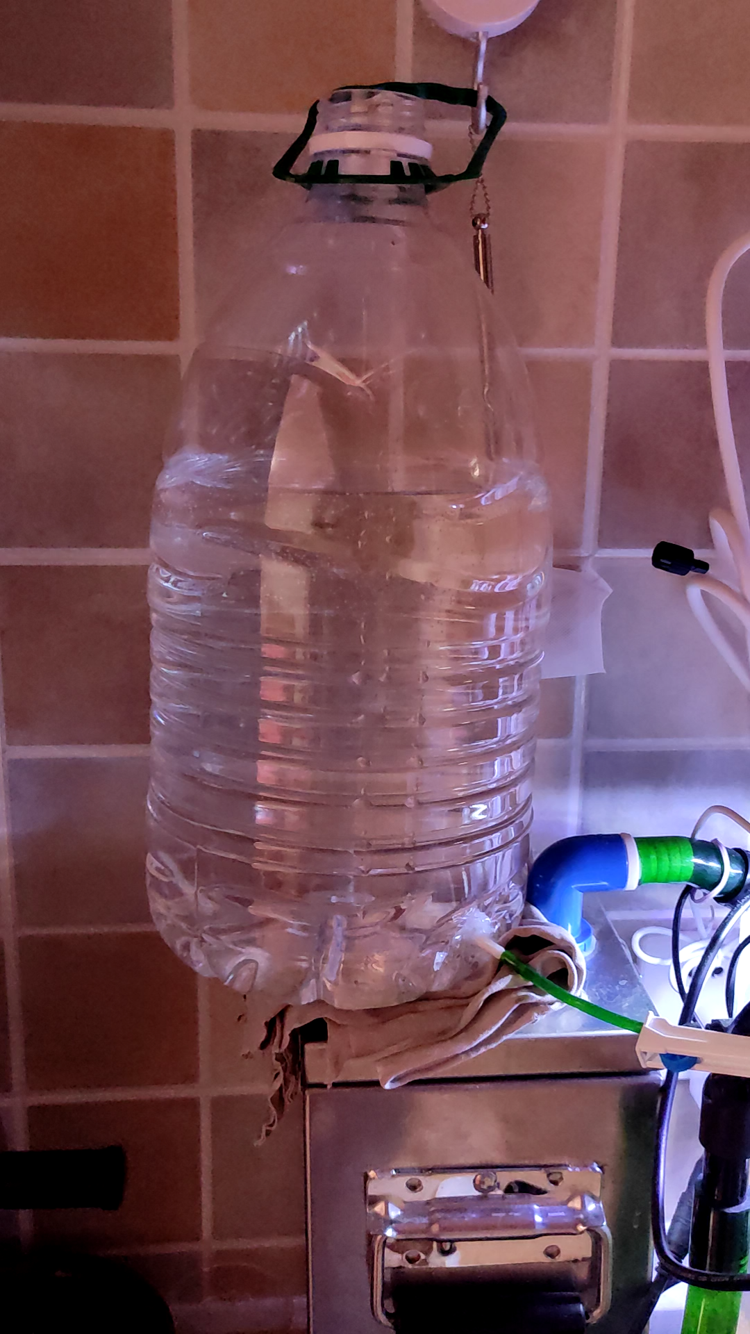 自制补水桶鱼缸换水