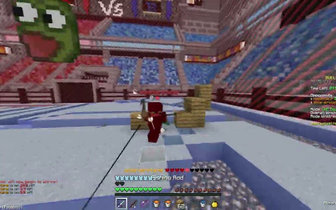 [Jijigaho]AIDANAIRPLANE UHC DUELS WAGER 52我的世界