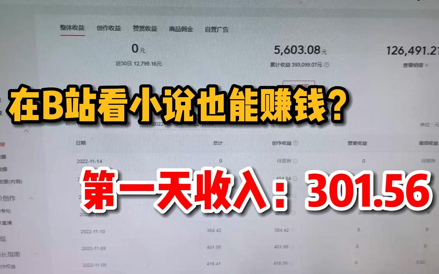 在b站看小说挣钱,10多天挣了6000+,方法简单人人可做,分享实操教程!哔哩哔哩bilibili