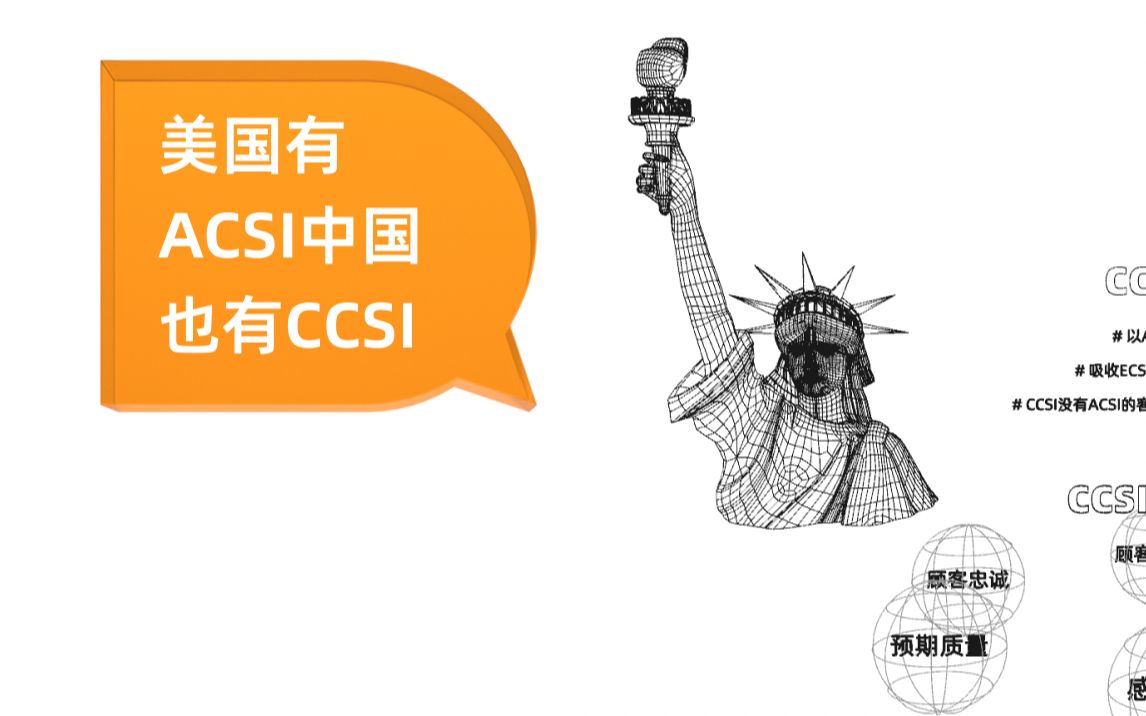 美国有ACSI中国也有CCSI哔哩哔哩bilibili