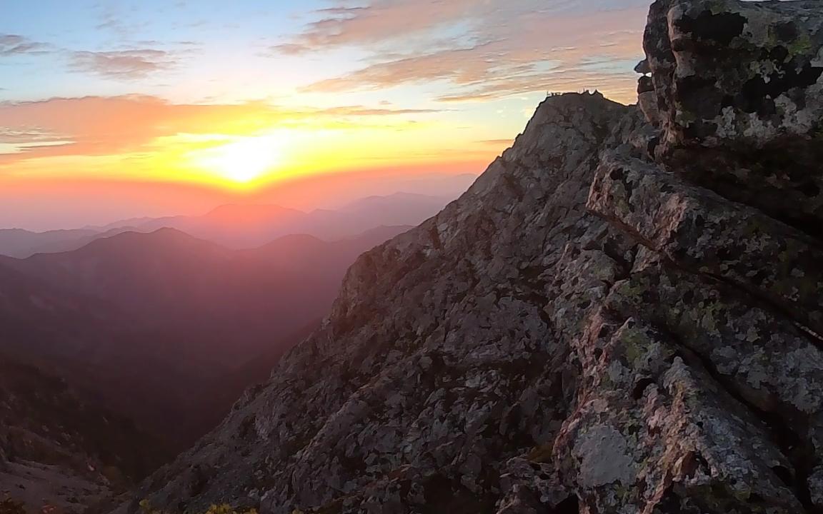 秦岭主峰太白山拔仙台日出哔哩哔哩bilibili