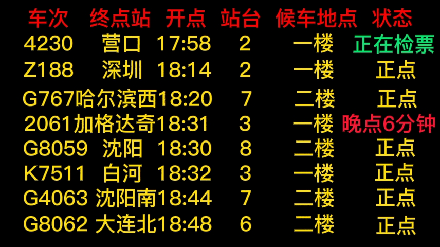 【铁路车站候车广播 无杂音】辽宁辽阳站广播 2.0版本哔哩哔哩bilibili