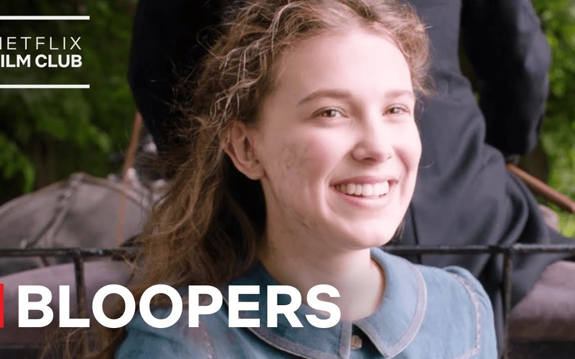 [图]【Millie Bobby Brown｜物料】福尔摩斯小姐：失踪的侯爵官方幕后花絮！Enola Holmes Official Blooper Reel !