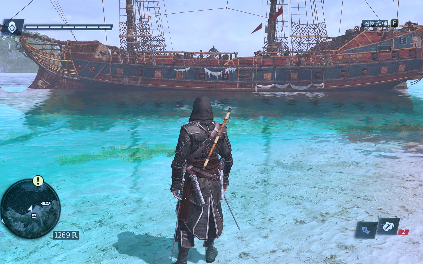 1080p清新画质【刺客信条:黑旗】序列8百分百同步攻略