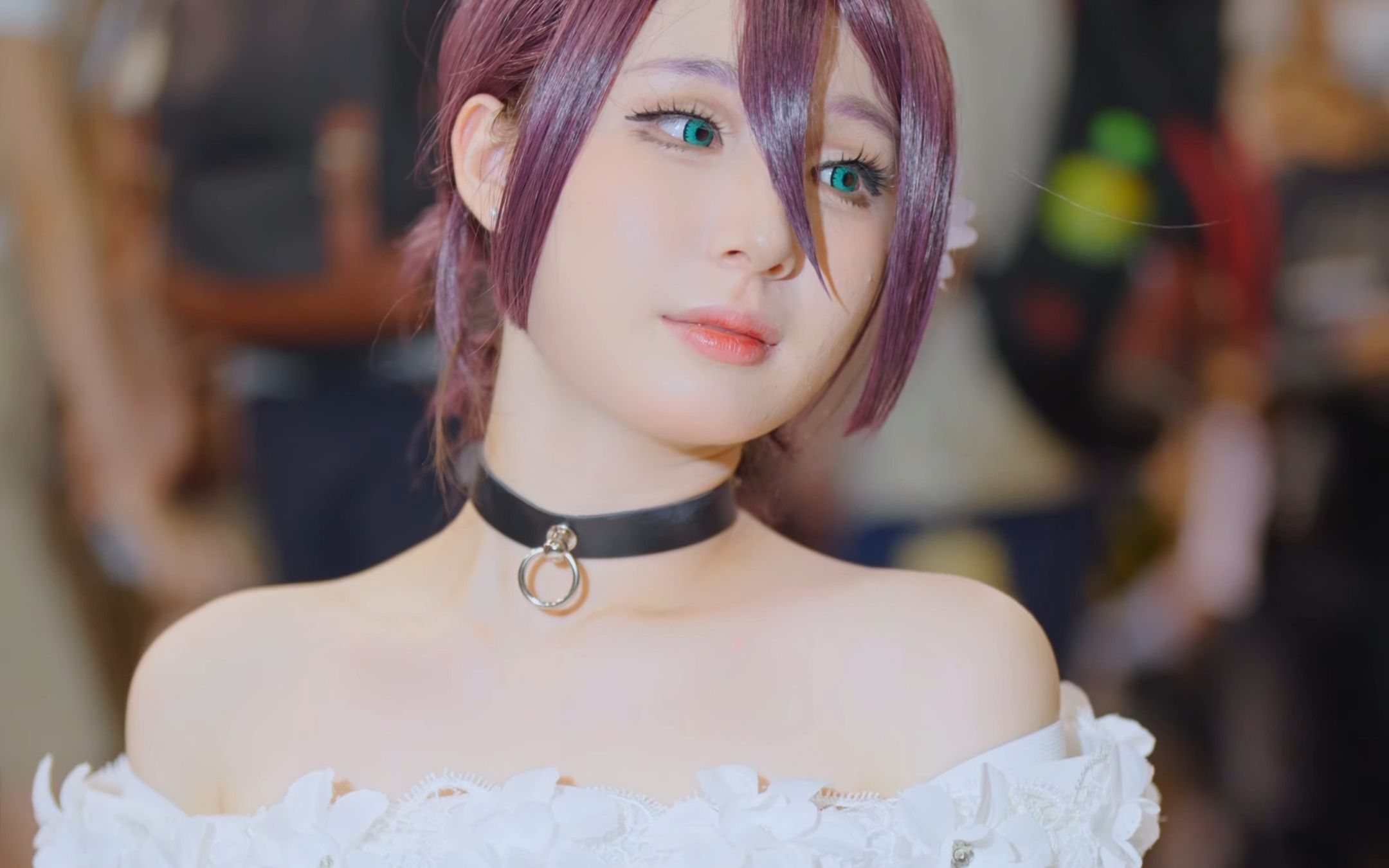 【4k竖版lookbook《chensoman》reze婚纱cosplay