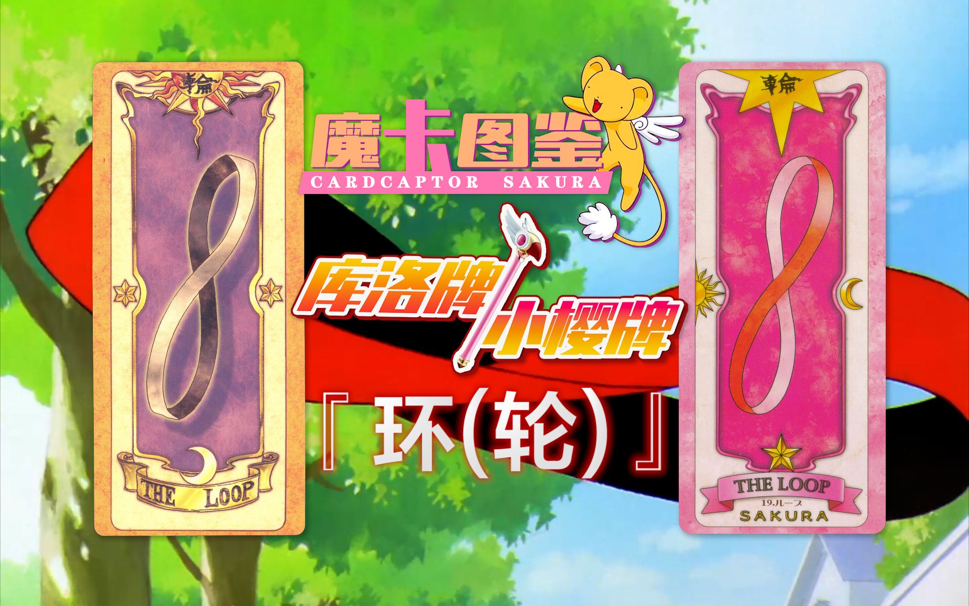 【魔卡图鉴23】 库洛牌/小樱牌:环(轮)