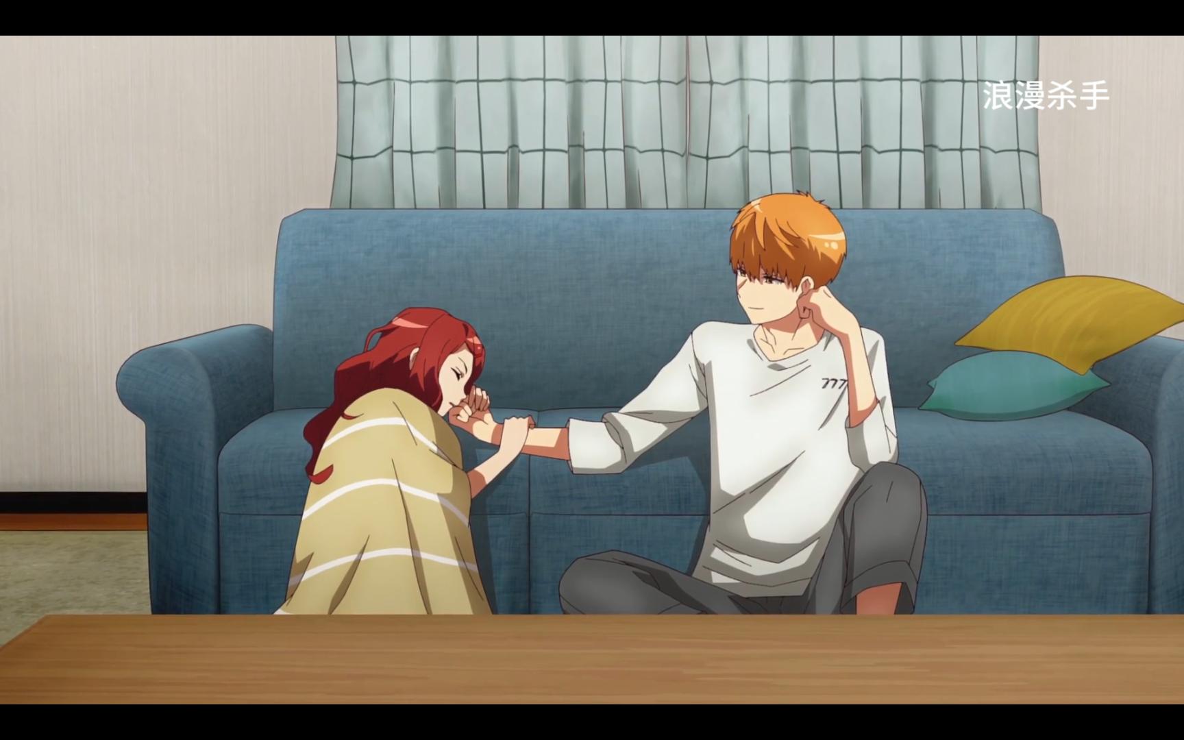 《浪漫杀手》躺在帅哥腿上睡了一晚感觉不错哦!