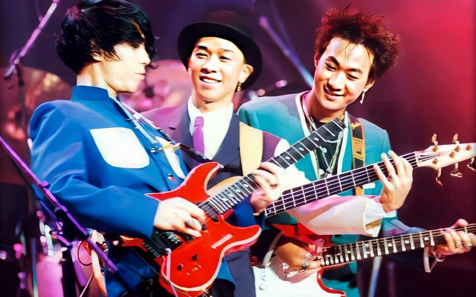 beyond-昔日舞曲 (蓝版 ) 1991年生命接触删减版本_哔哩哔哩 (゜-゜)