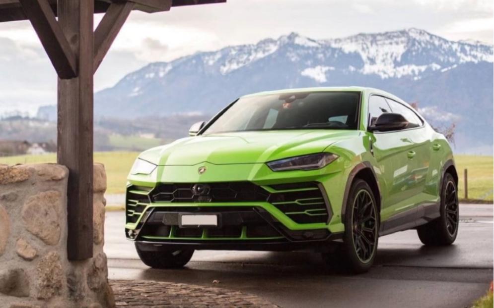 兰博基尼urus绿色带你清凉一夏