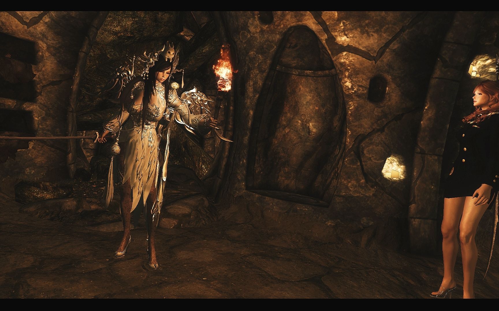 上古卷轴5当少女龙裔遭遇尸鬼群