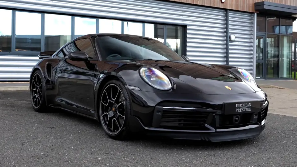 2023 Porsche 911 Turbo S - Full Black/Blue Carbon 911 by TopCar Design 