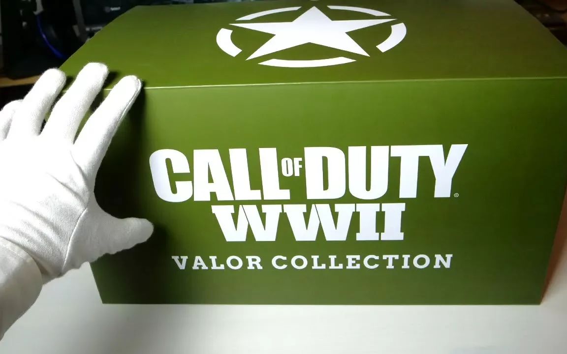 [图]使命召唤 WWII COLLECTOR S 版和夹克开箱！二战限量版