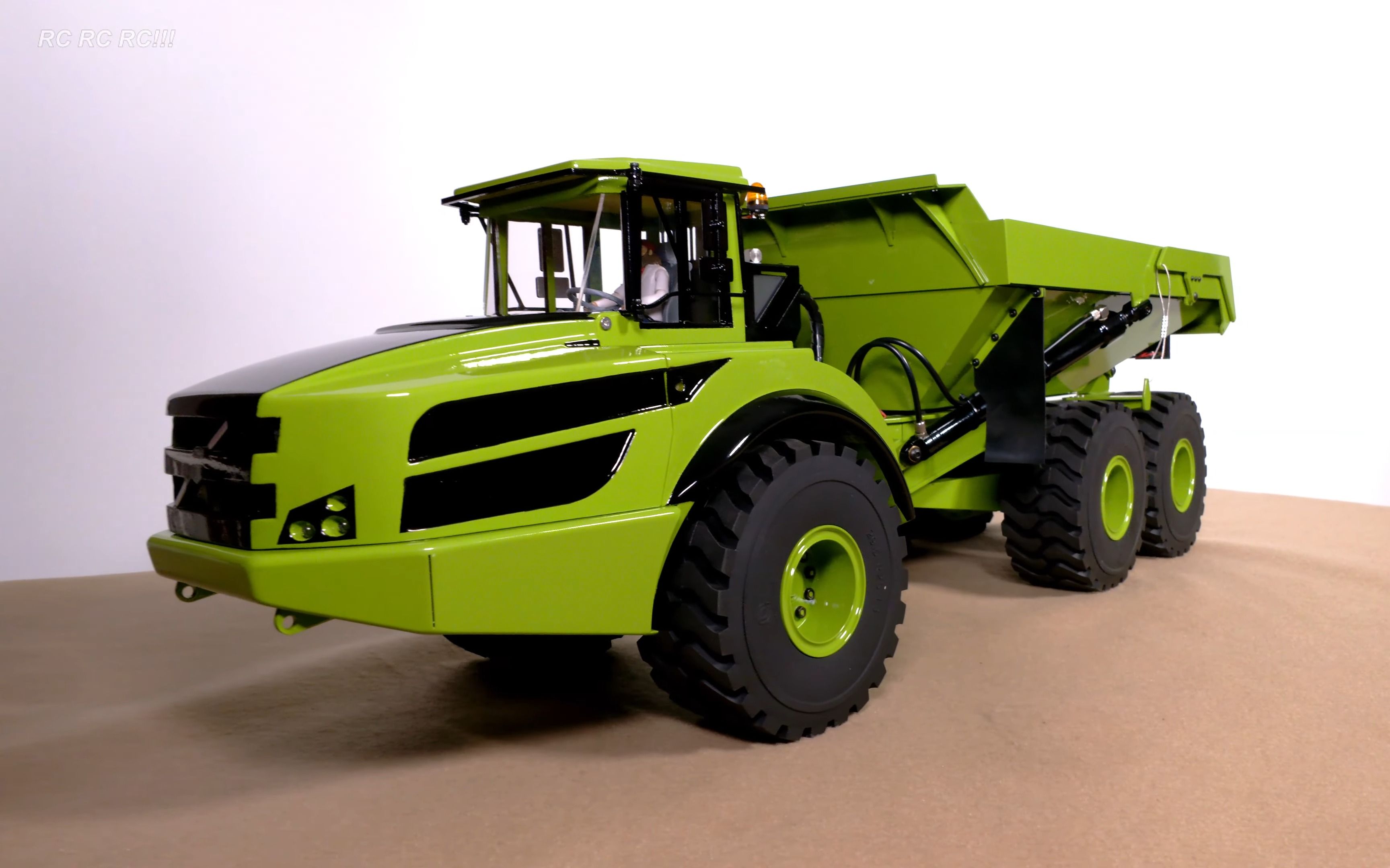 兄弟模型rc遥控沃尔沃a40g自卸卡车开箱