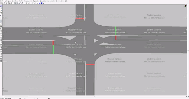 vissim交通仿真—十字路口哔哩哔哩bilibili