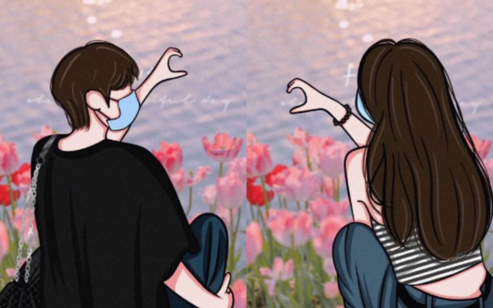 超有爱的情侣头像