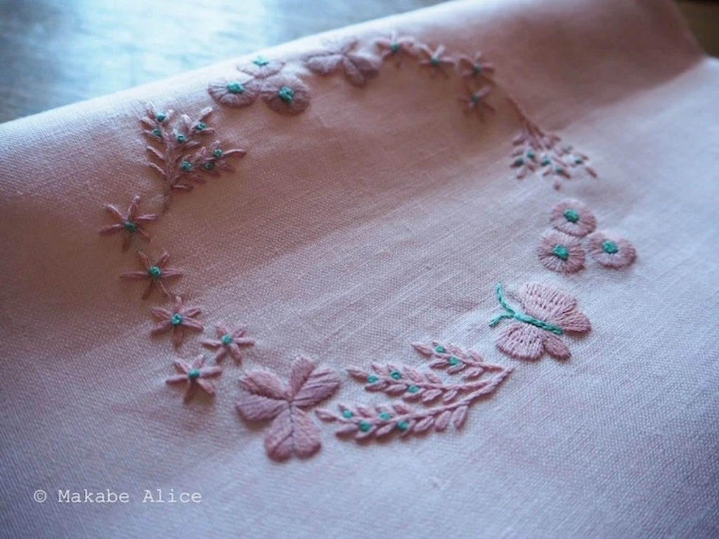 小清新刺绣之美