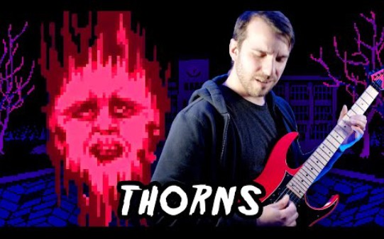 Friday Night Funkin  ＂Thorns＂ Metal Guitar Cover哔哩哔哩bilibili