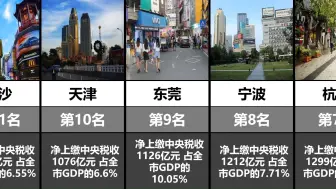 Download Video: 2023上缴中央税收最多的城市排行榜TOP20