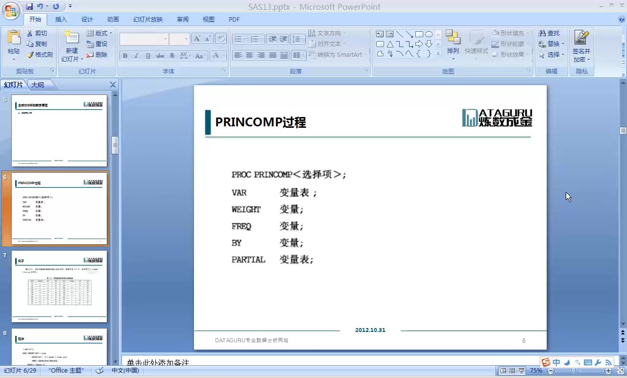 【公开课】 SAS数据分析视频教程哔哩哔哩bilibili