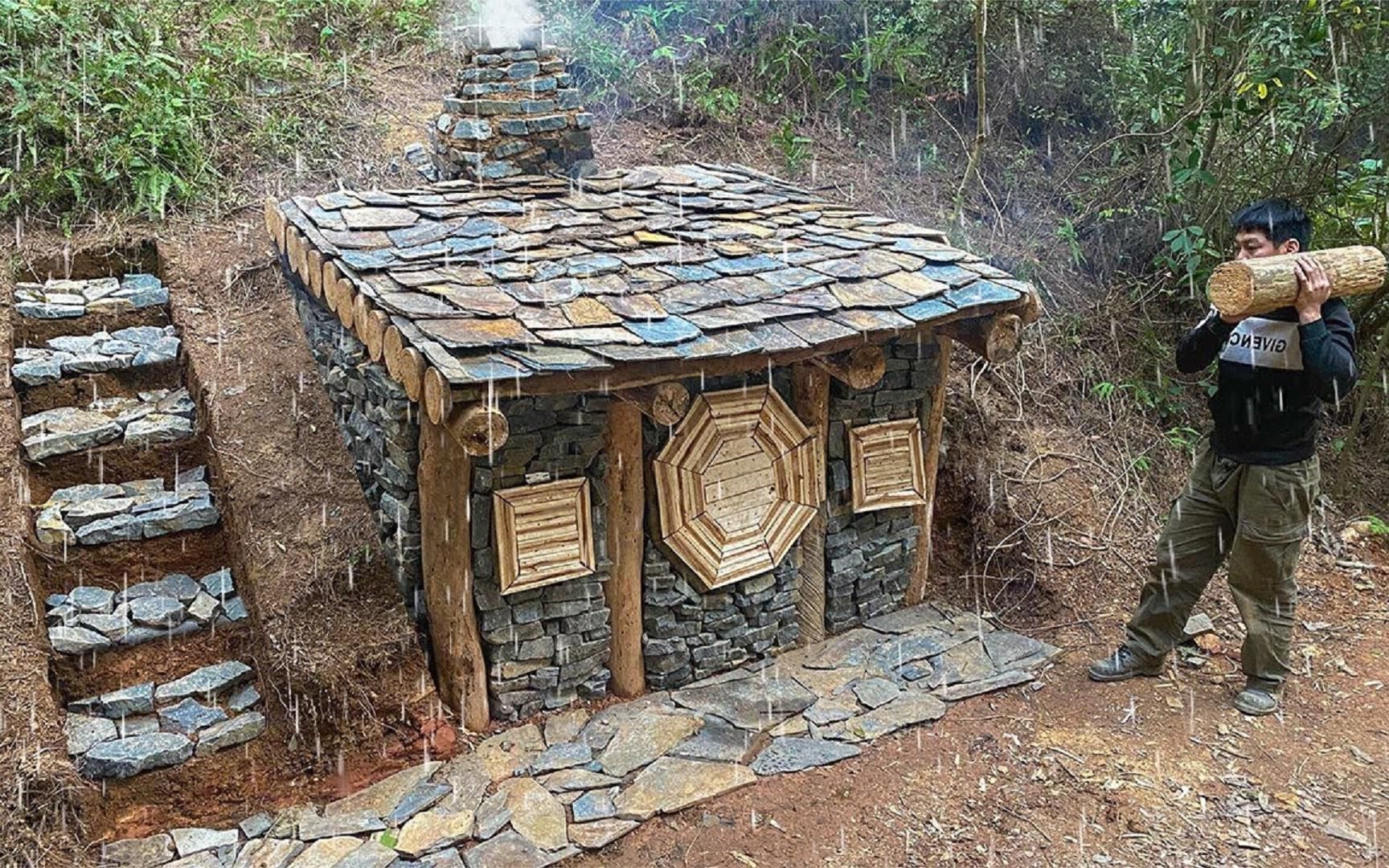 中国小伙妙招频出,打造最强庇护所!