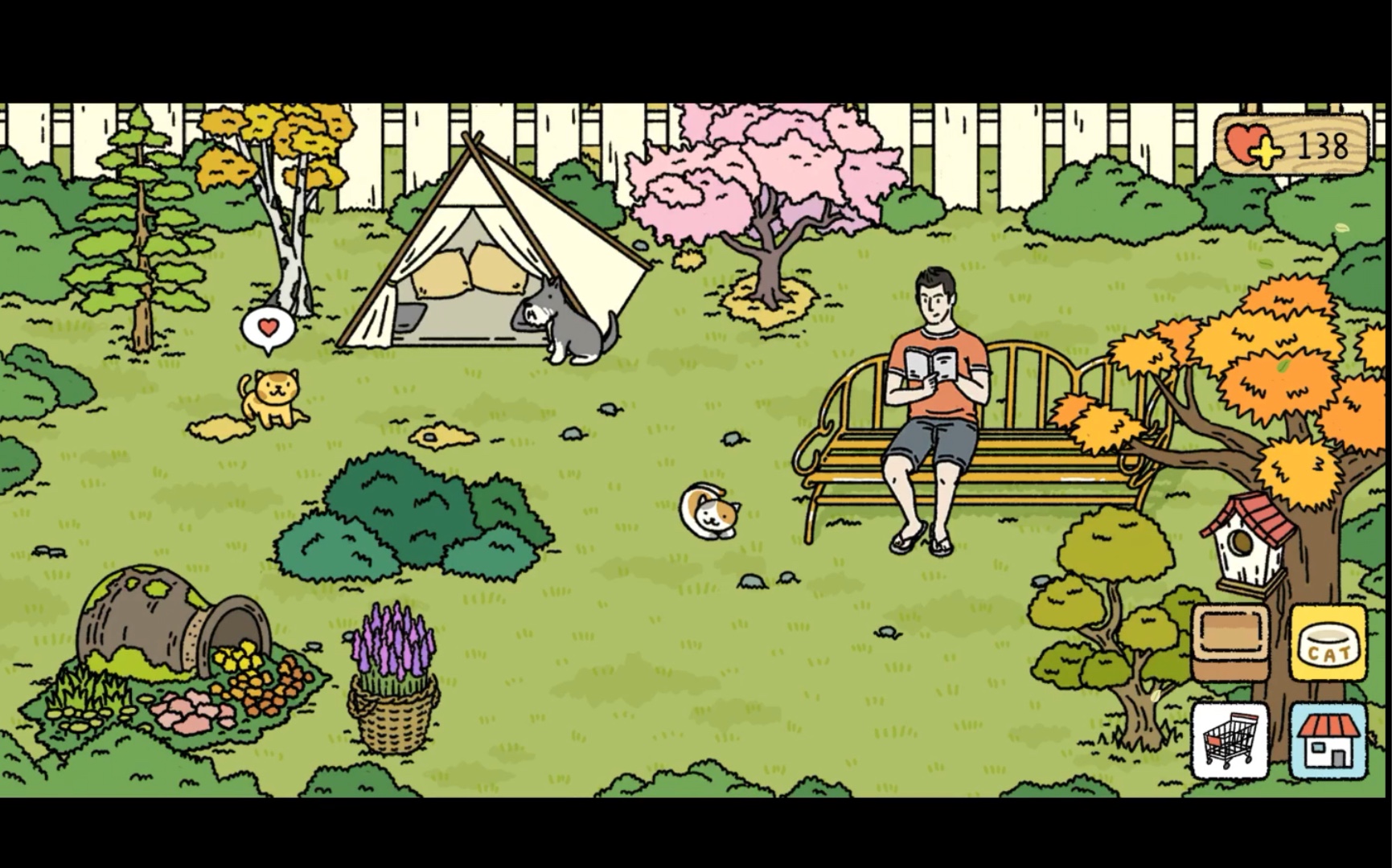 【游戏】萌宅物语  晴朗的午后  花园新增植物