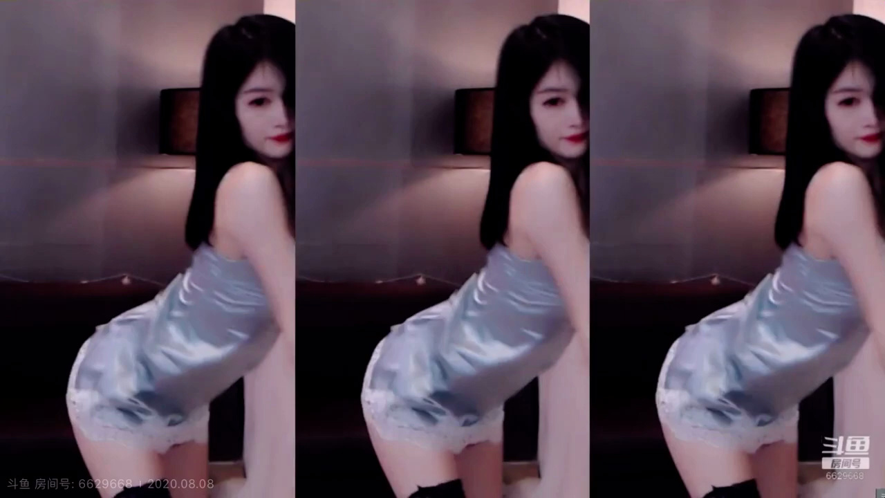 虎牙 斗鱼女主播 蒙宝m 舞蹈剪辑回放