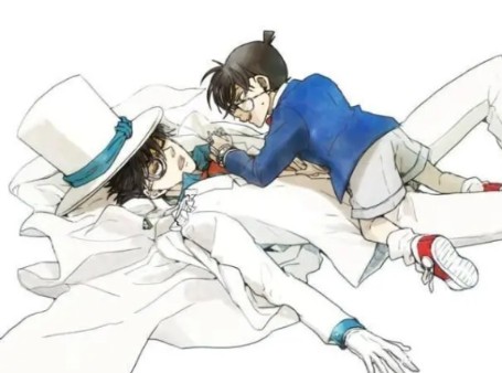 工藤新一 江户川柯南 黑羽快斗 怪盗基德 是堂兄弟