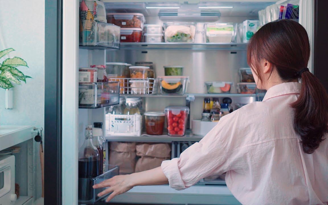 【生活99收纳】干净利落的冰箱整理术 l 好用的冰箱收纳用品 |@jin