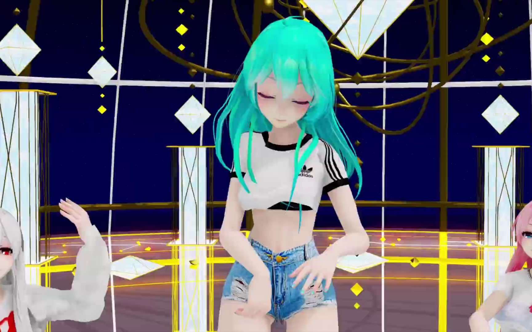 [图]【MMD】我就是要穿我的新衣（miku，haku，luka）