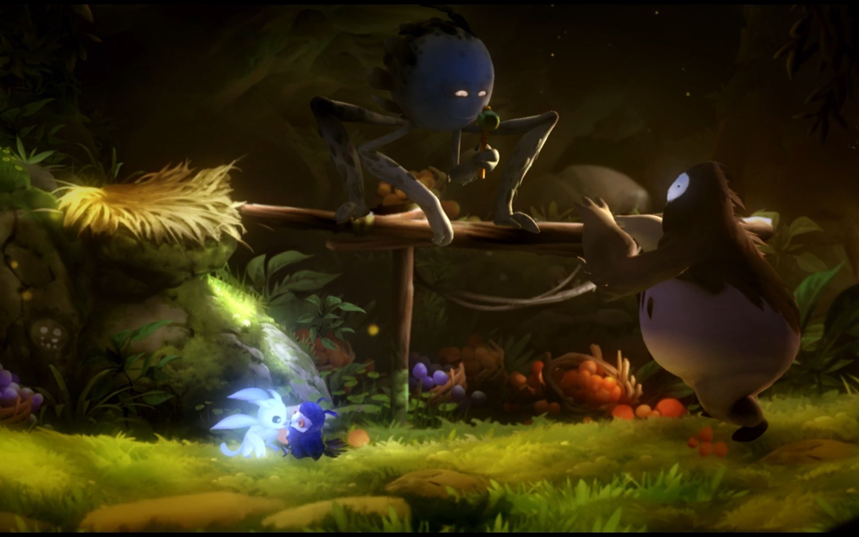 奥里和小精灵的意志第一章水墨沼泽试玩