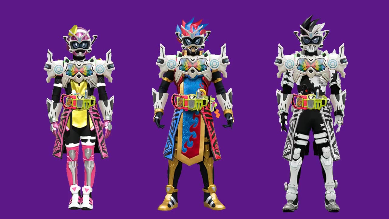 假面骑士ex-aid 夏季剧场版联动 各种创造者玩家试做型