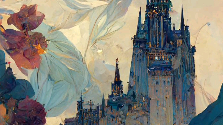 电影里的魔法城堡