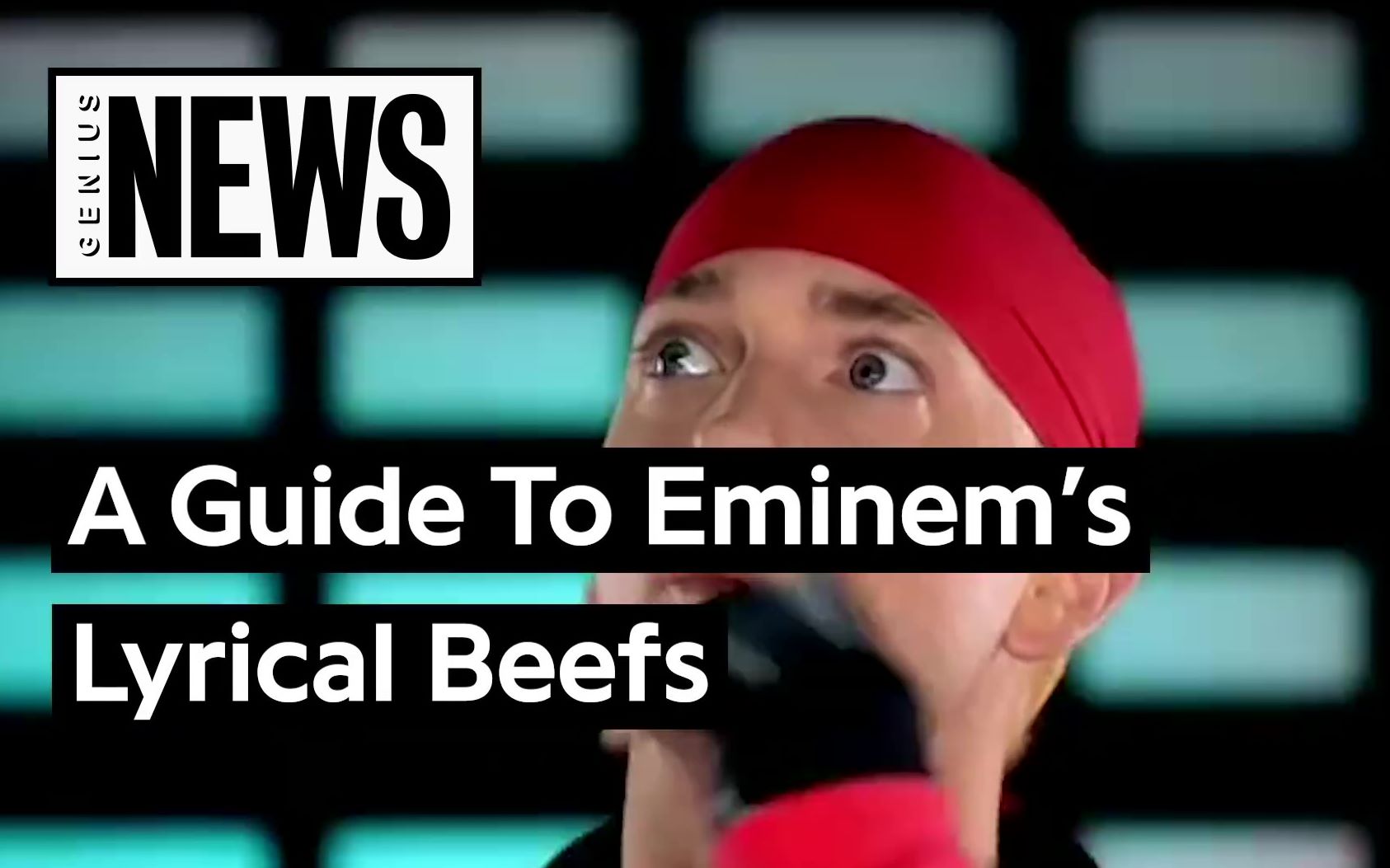 【Eminem/双字】姆爷Beef大事记|Genius哔哩哔哩bilibili