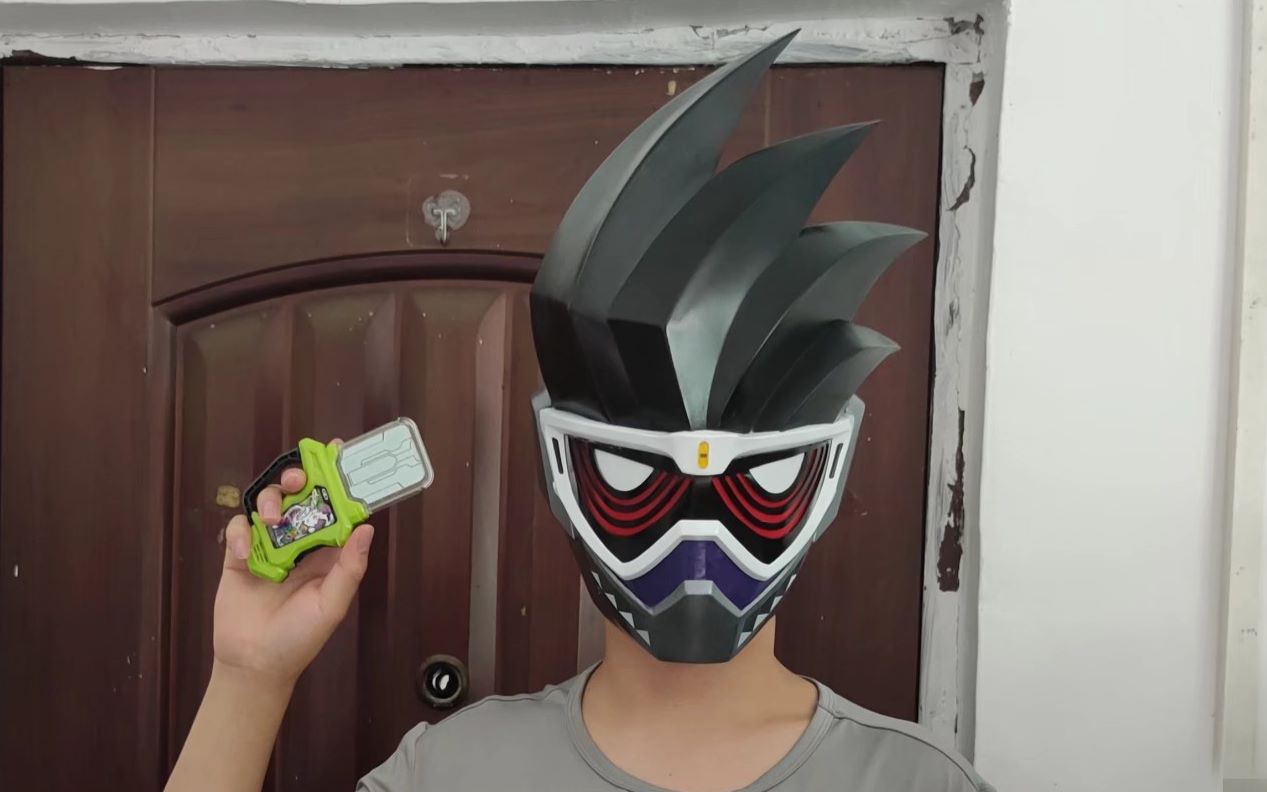自制 假面骑士ex-aid genm 虾饺 檀黎斗3.0 光敏树脂打印成品展示