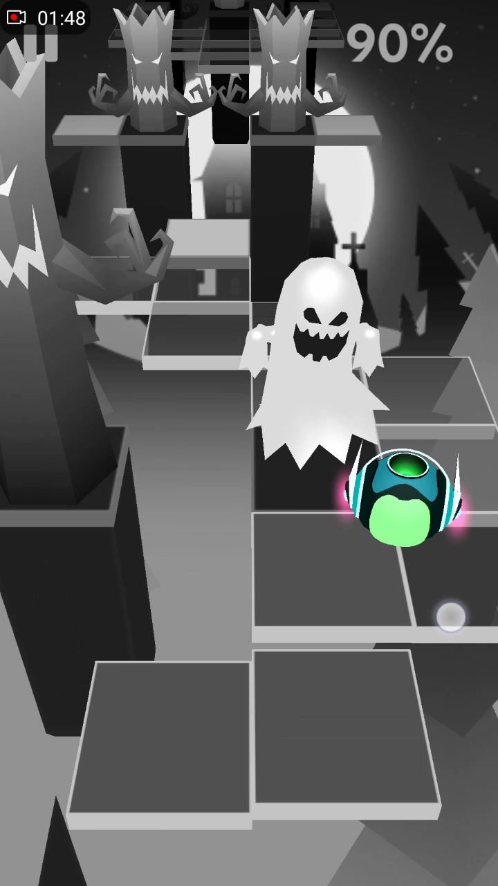 滚动的天空万圣节完美