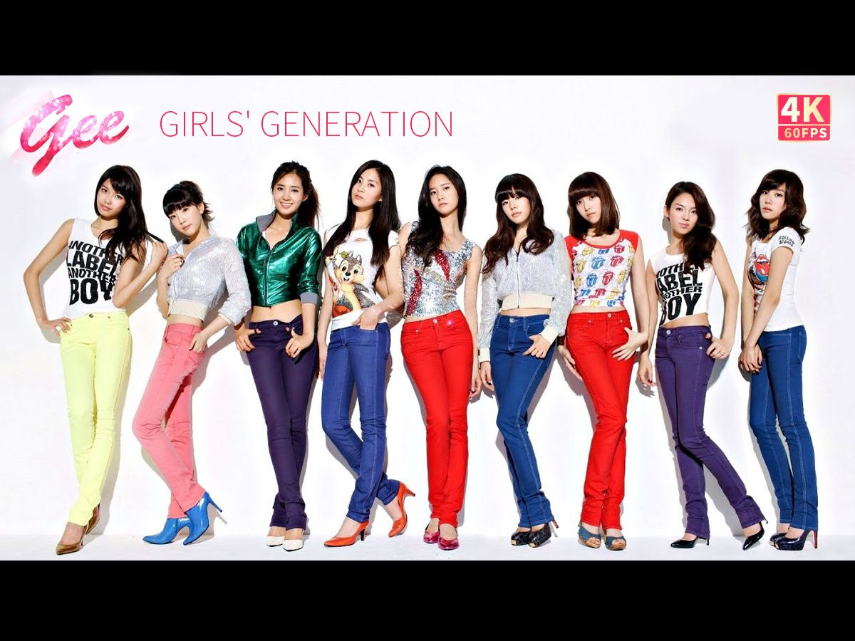 Girls' Generation  Gee 少女时代(重制版) 4K哔哩哔哩bilibili